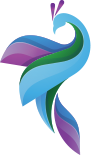Moneta logo peacock